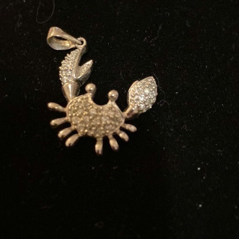 🦀  CRAB CHARM 526 silver